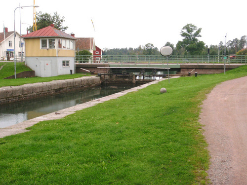 The locks at Borensberg.